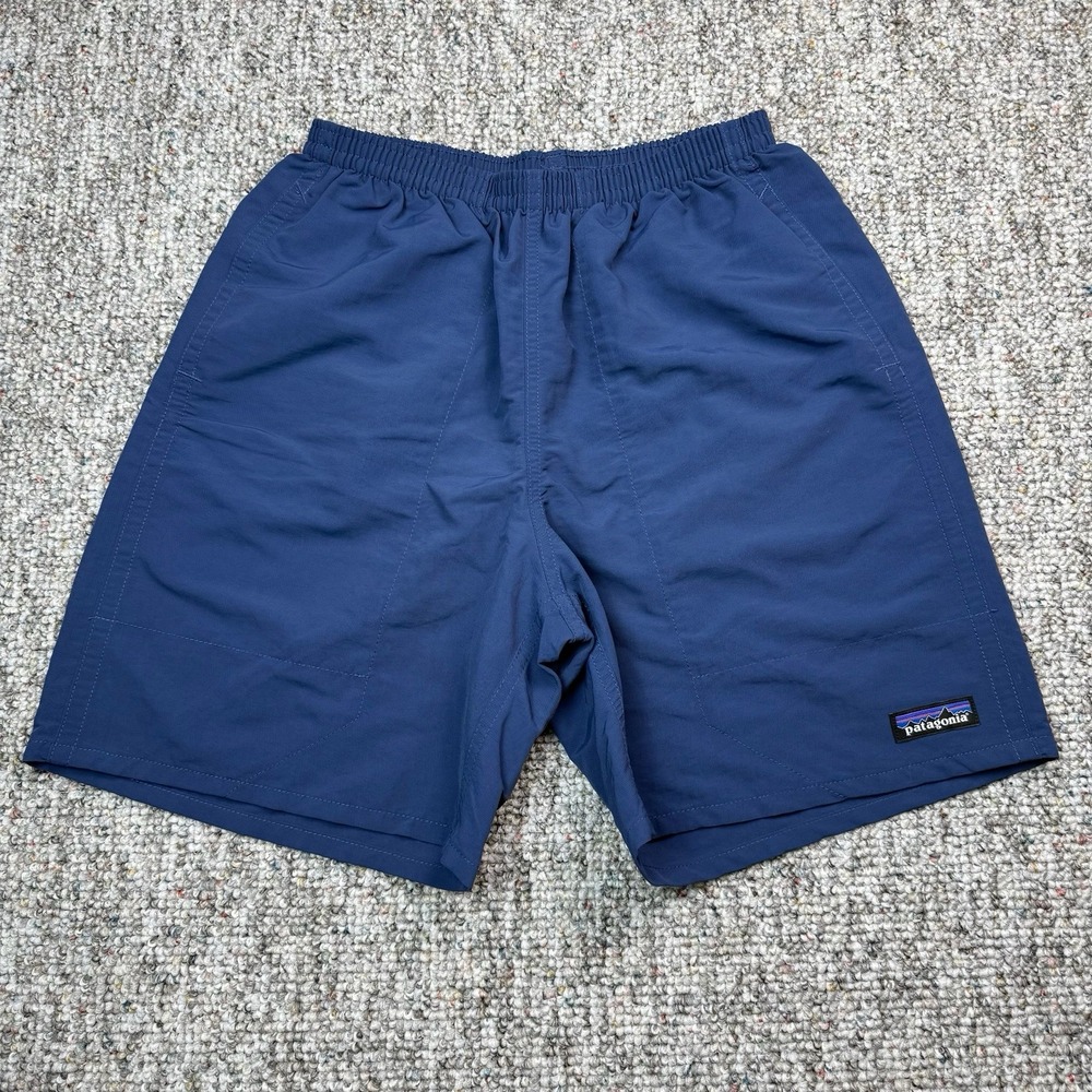 Patagonia Baggies Shorts Mens XS Mesh Lined Swim Beach Blue